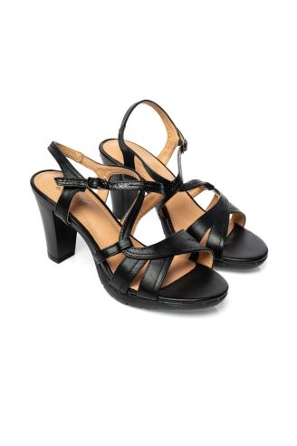 Fancy Stack Heel Sandal Contempo Online