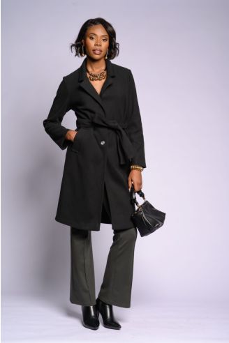 Ll Melton Coat | Contempo Online