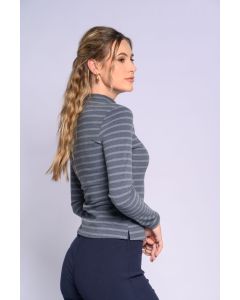 Stripe Knit Top