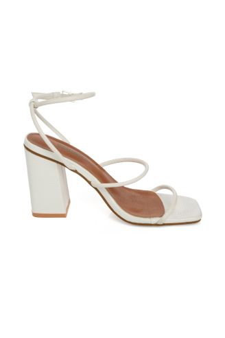 Strappy block hotsell heel sandals