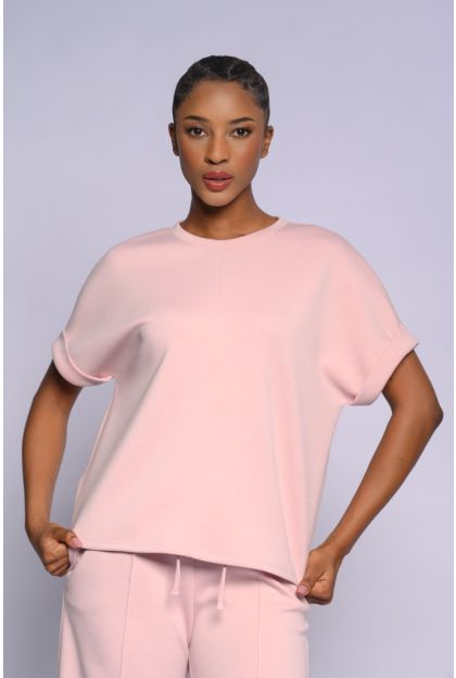 Pink Knit Top