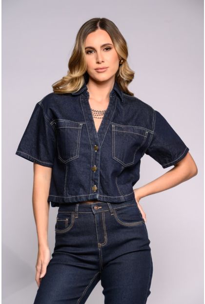Darkwash Denim SS Jacket