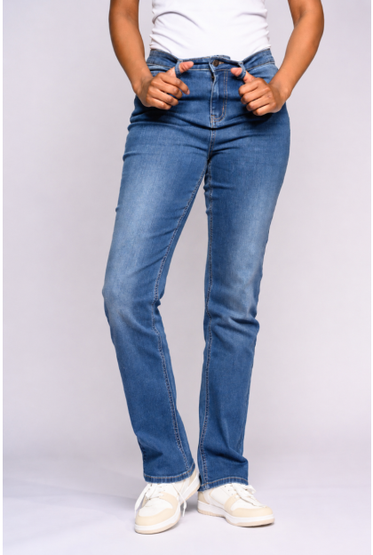 Denim Straight Leg Light Wash