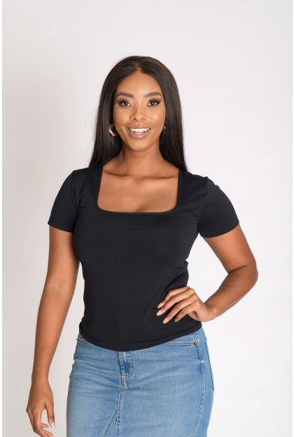 Seamless Square Neck Top