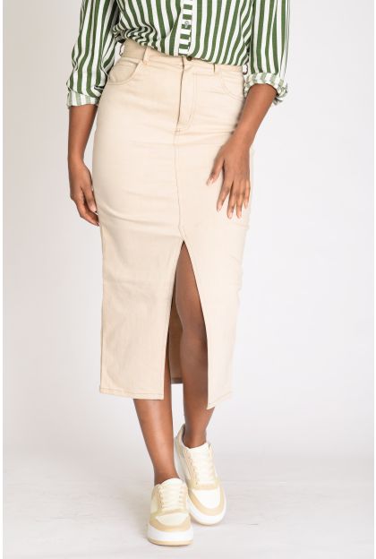 Front Slit Skirt