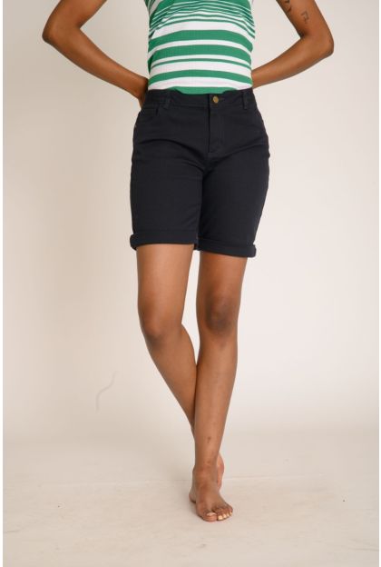 Stretch Cotton Shorts