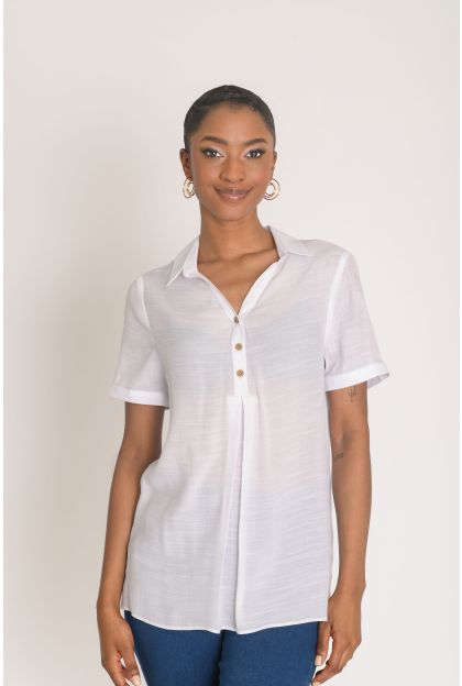 Plain Woven Top