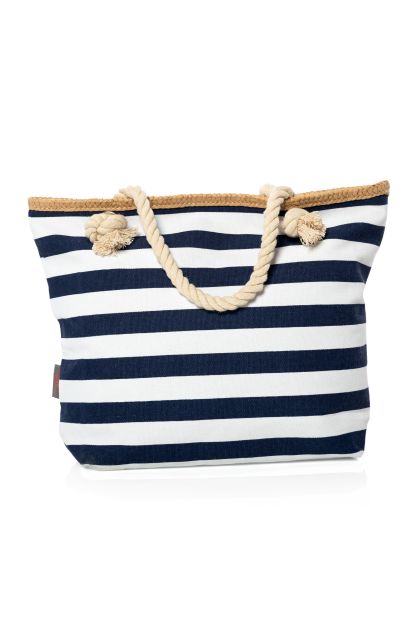 Stripe Beach Bag