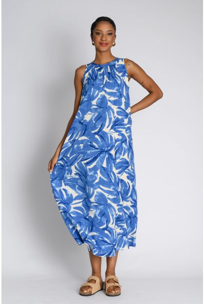 Flutter Sleeve Maxi Dress