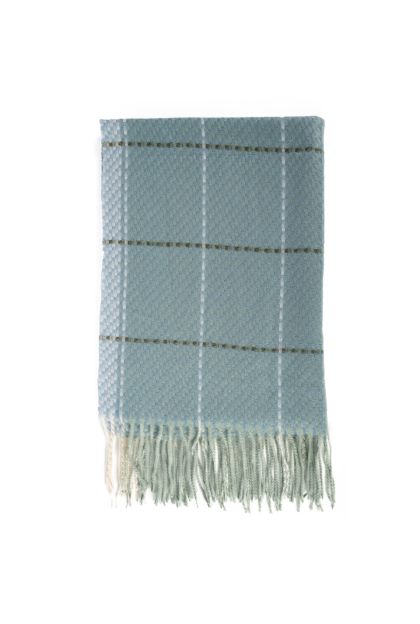 Checked Print Scarf