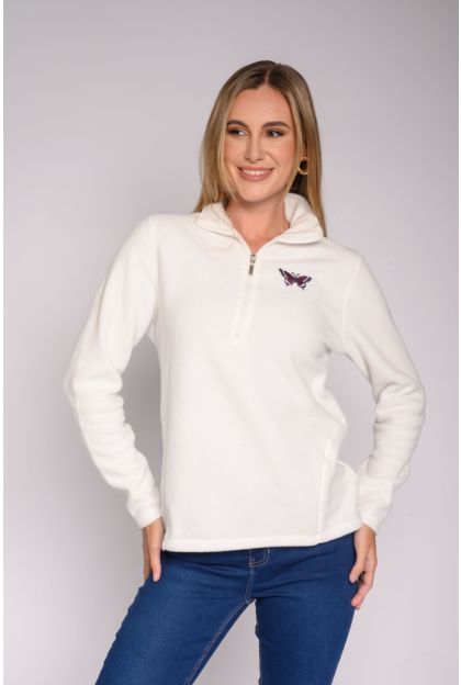 Fleece Embellish Top