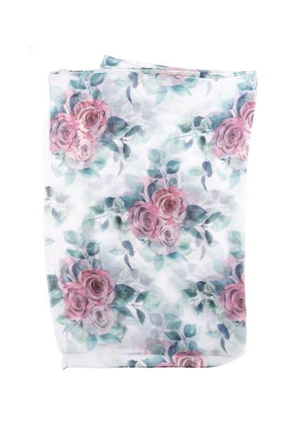 Floral Print Scarf