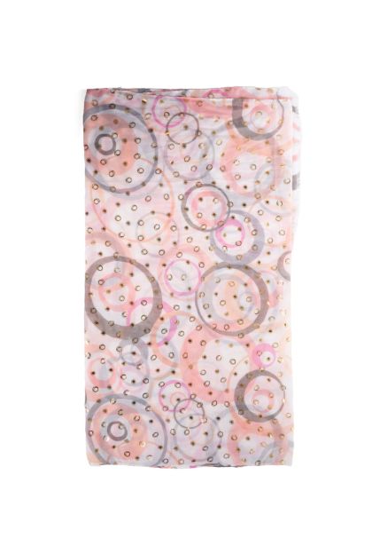 Circle Print Scarf