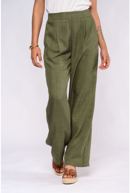 Textured Pleat Pant