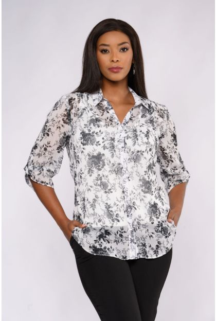 Button Through Top