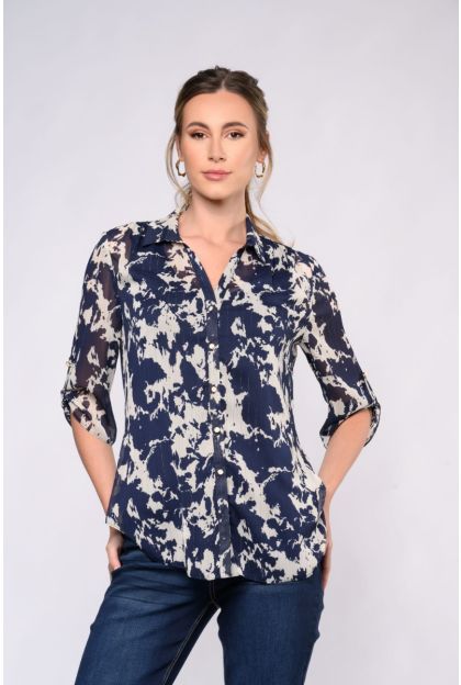 Button Through Top