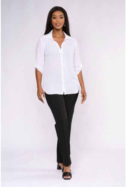 Plain Woven Top