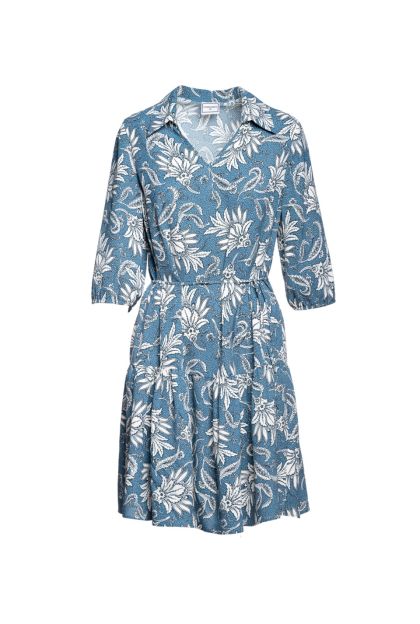 Print Frill Dress