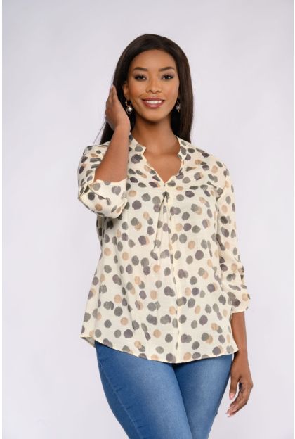 Print GV Woven Top