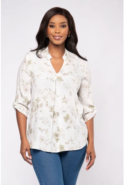 Print GV Woven Top