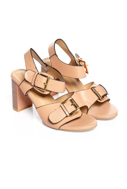 Strappy Block Heel Sandal_P067323