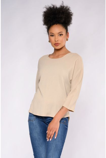 Textured Knit Top_P067410