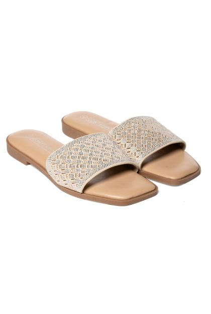 Cutout Diamanté Sandal