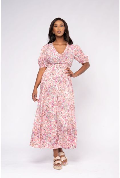 Print Viscose Woven Dress
