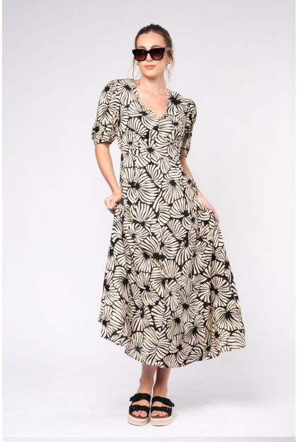 Print Viscose Woven Dress