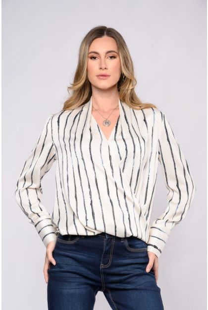 Stripe Woven Top