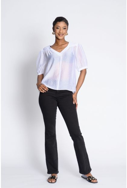 Plain Woven Top