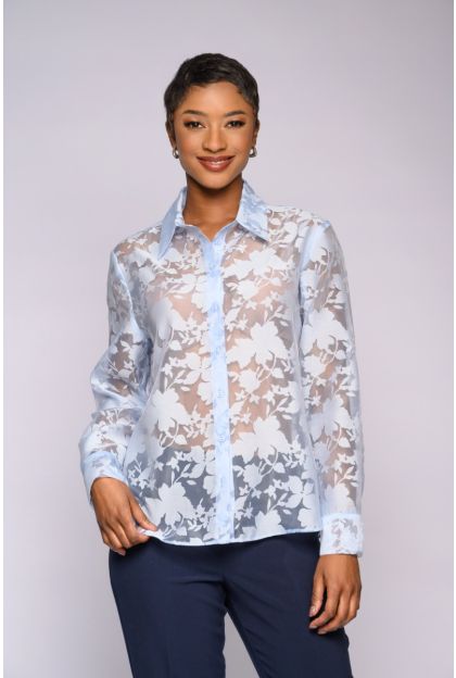 Burnout Woven Top