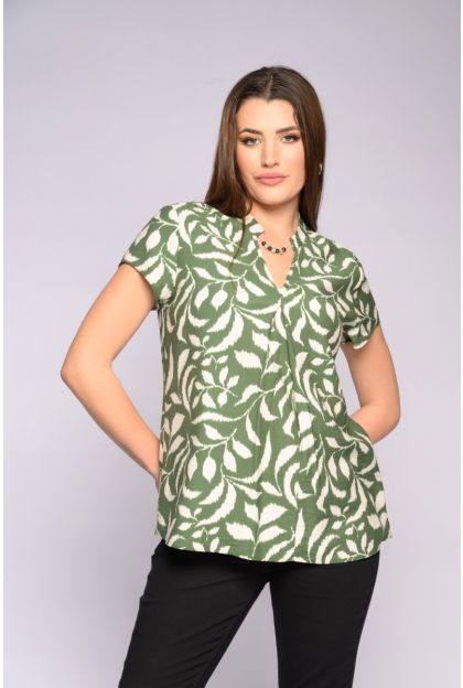 Print Woven Top