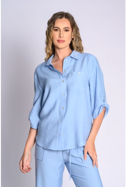 Plain Crinkle Top