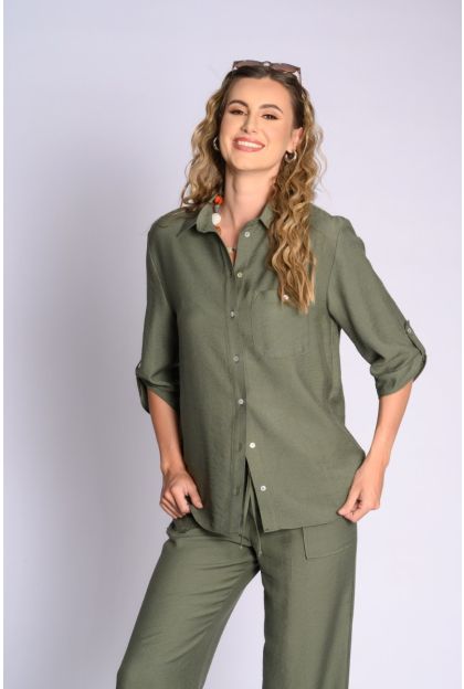 Plain Crinkle Top