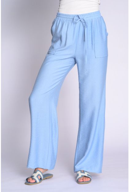 Plain Texture Pants