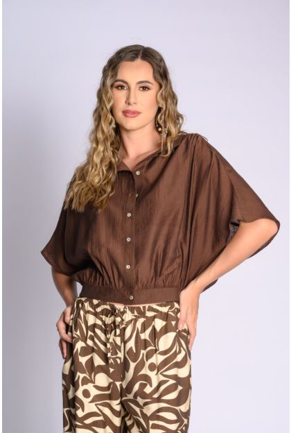 Plain Woven Top