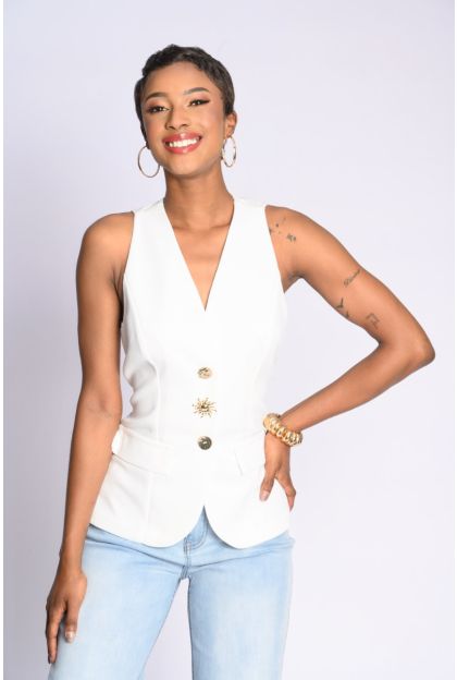 Sleeveless Jacket