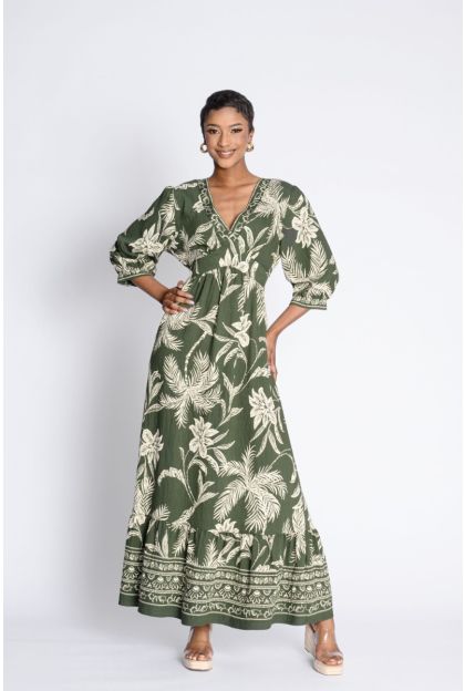 Print Maxi Dress