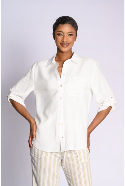 Plain Crinkle Top