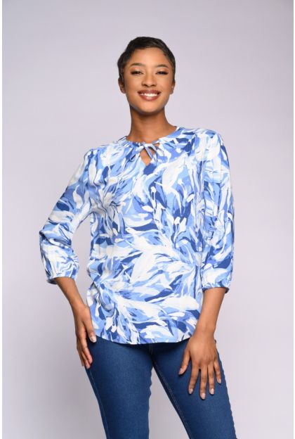 Print Woven Top