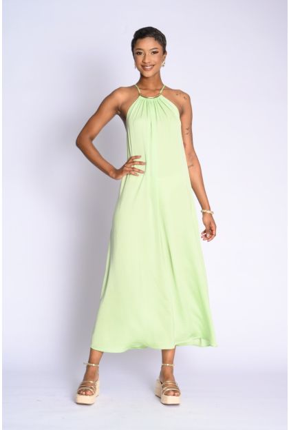 Trim Maxi Dress