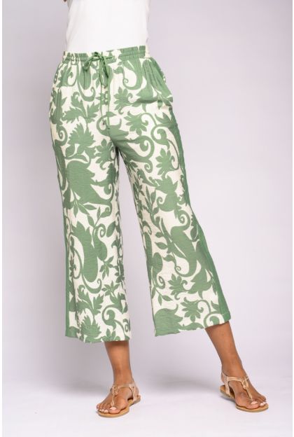 Print Woven Set Pant