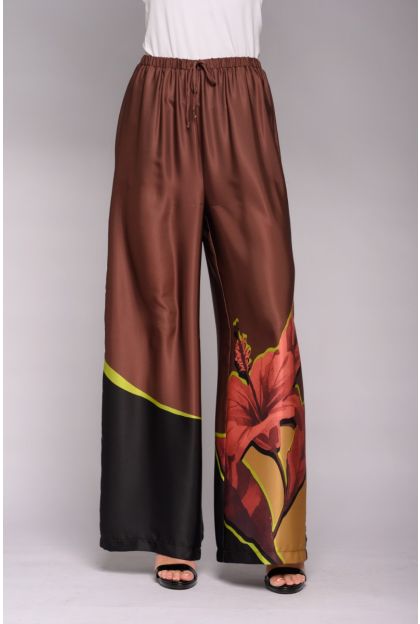 Print Floral Pants