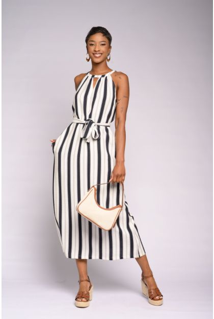 Stripe Maxi Dress
