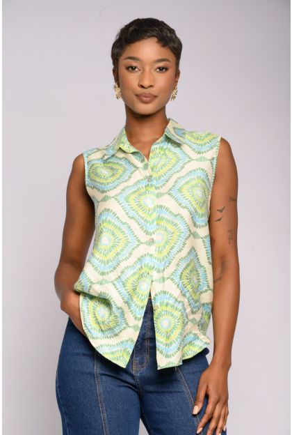 Print Woven Shirt