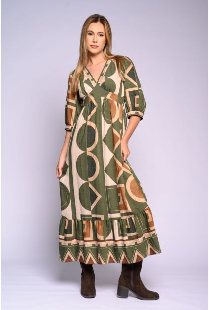 Print Maxi Dress