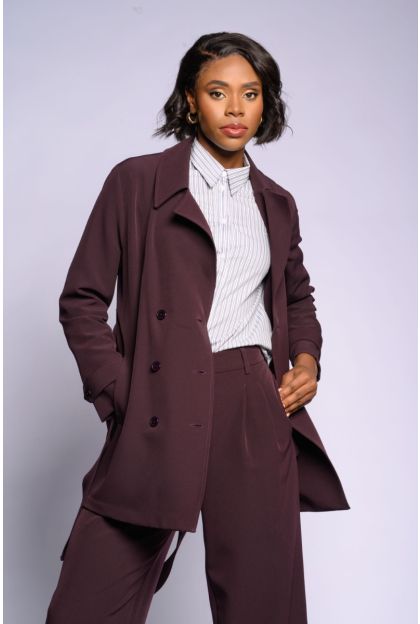 Berry Tie Jacket