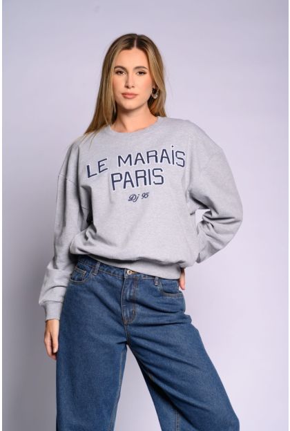 Embroidered Sweatshirt