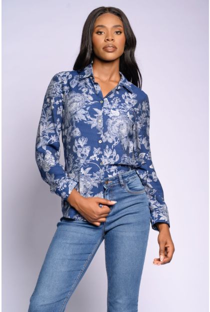 Print Woven Shirt